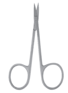 Product Spectrum Bonn Iris Scissor, 3.125" (8cm), Straight | SAH.50-2314 Image