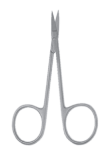 Product Spectrum Bonn Iris Scissor, 3.125" (8cm), Curved | SAH.50-2315 Image