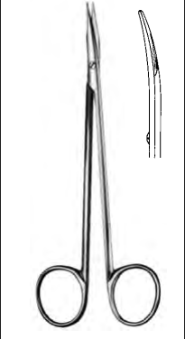 Product Spectrum Leriche Forcep, 6" (15cm), Curved | SAH.50-2317 Image