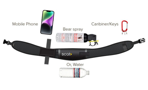 Scat Belt GRIZ - Bear Spray Belt