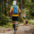 Scat Belt bear spray holder on runner shown from back