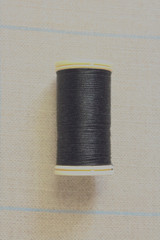 Silk Thread Spool - Black