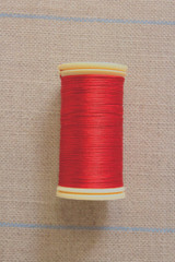 Silk Thread Spool - Red