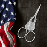 Lady Liberty Embroidery Scissors - by the Scissorists