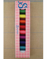 Sajou Silk Thread-set of 8 spools of bright colors