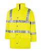 Halo Hi-Vis Breathable Coat Cl3(En20471) Yellow (S)