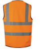 Halo Hi-Vis Waistcoat 2Bb & B(En20471) Orange (2Xl)