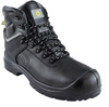 Halo Waterproof Boot Black S3 Src Size-6