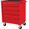 Senator Red-27" 5 Drawer Roller Cabinet