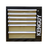 Kenguy Khaki Roller Cabinet 6 Drawer 155 Piece