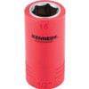 KENNEDY SE 1/2" Insulated Hexagon Sockets-15mm
