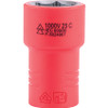 KENNEDY SE 3/8" Insulated Hexagon Sockets-17mm