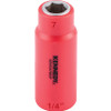 KENNEDY SE 1/4" Insulated Hexagon Sockets-7mm