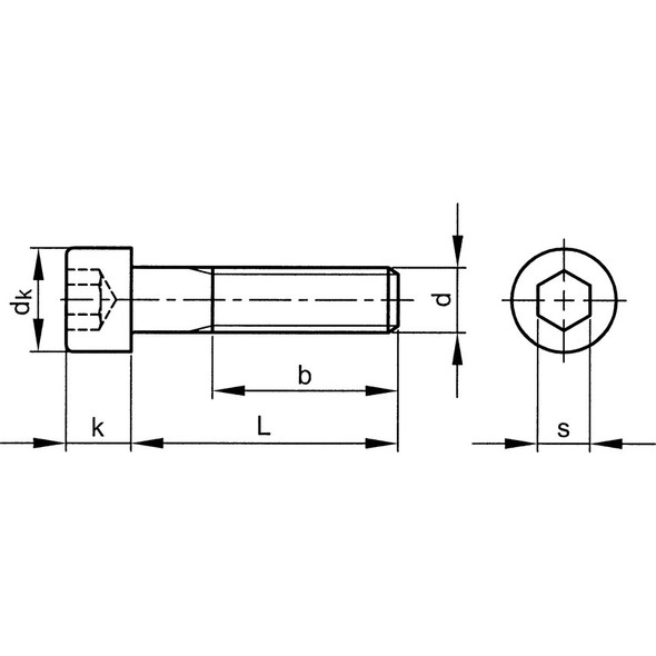 M6x75 SKT HEAD CAP SCREW A2 (GR-70) 4.06