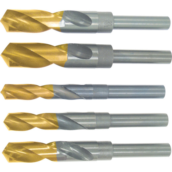 19.00Mm Hss 1/2" Parallel Shank Drill Tin Tipped