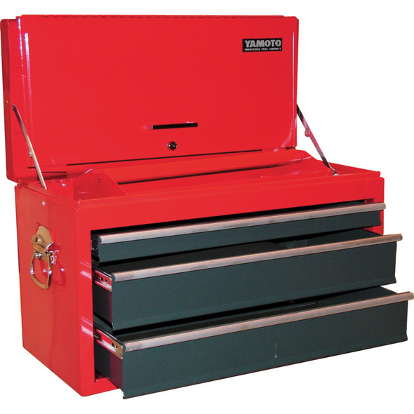 Yamoto 3-Drawer Tool Chest - Red