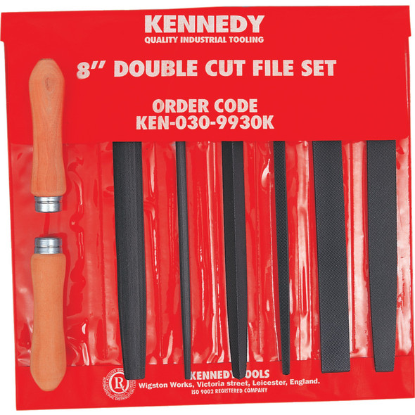 8" DOUBLE CUT ENGINEERS FILE SET-8PCE 392.63
