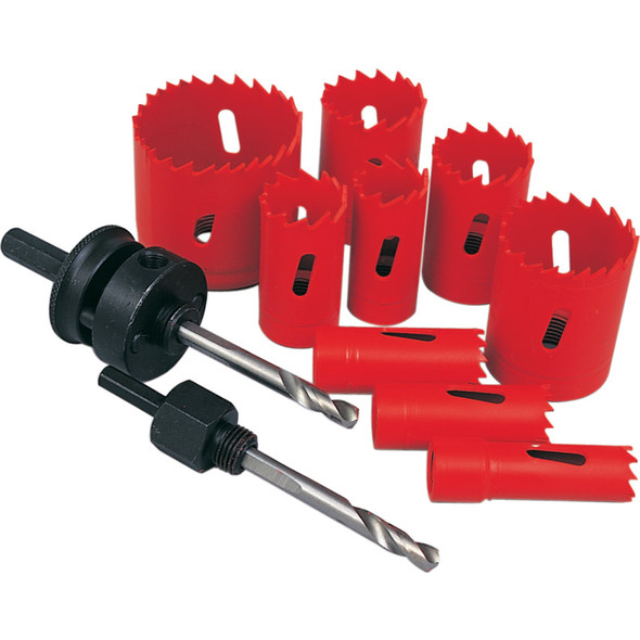 Kennedy Holesaw Kit In Plastic Tube 11-pce Kennedy Holesaw Kit In Plastic Tube 11-pce