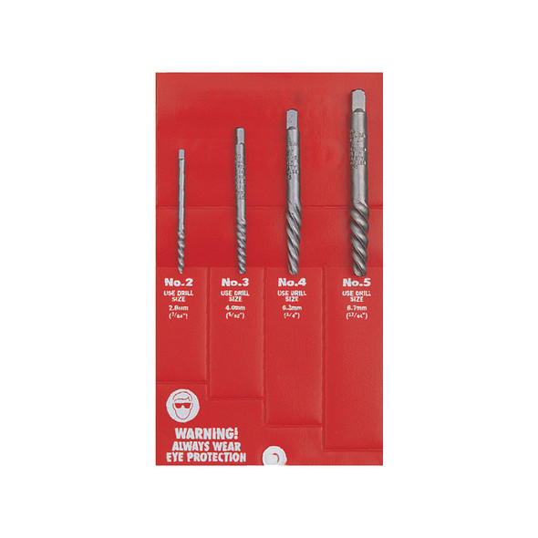 4PCE SCREW EXTRACTOR SET 79.27