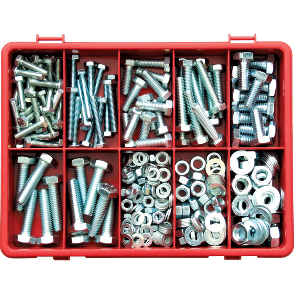 METRIC SET SCREWS, NUTS,WASHERS BZP KIT 382.21