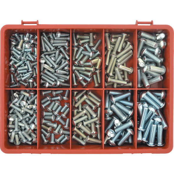 SOCKET BUTTON HEAD SCREWS METRIC KIT BZP 495.46