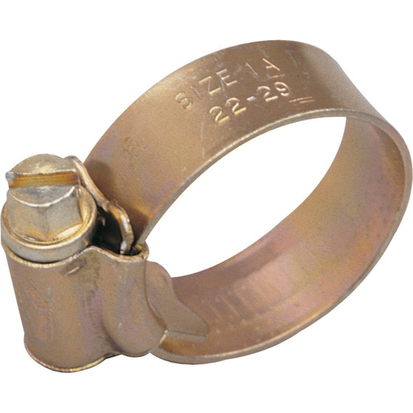 5 ZINC PLATED HOSE CLIPS 20.89