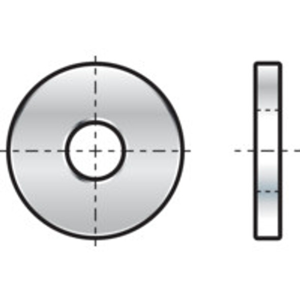 M5 FORM-C WASHER - A2 ST/STEEL 0.15