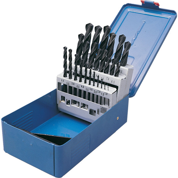 1-13mmx0.5mm HSS S/S R-FDRILL SET 25 PCE