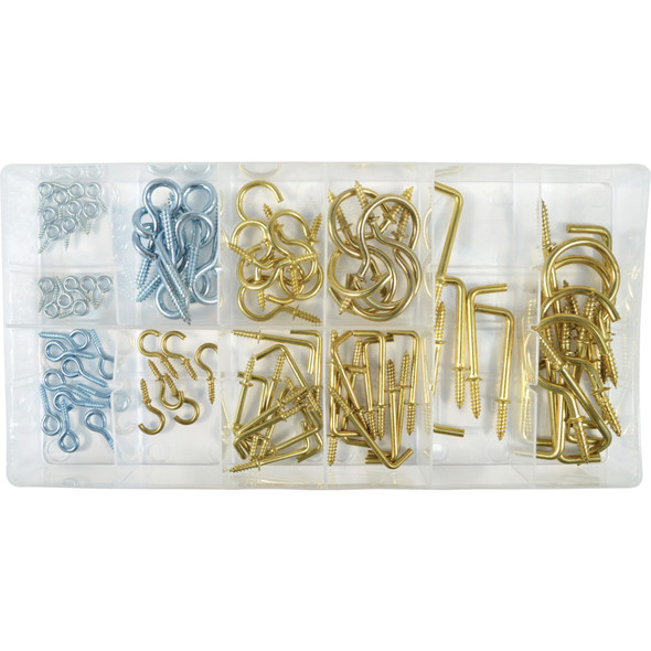 Senator 92 pce Hook & Eye Bolt Assortment Kit