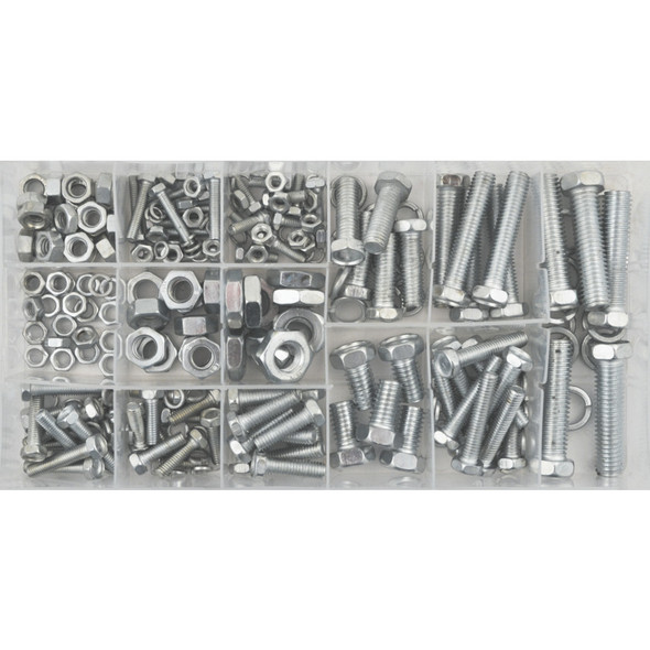 SET SCREWS, NUTS & WASHERS HARDWARE KIT 240PC 118.44