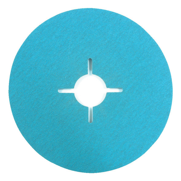 York 115mm Zirc/Ao Res T/Coat S/S Fibre Discs P60