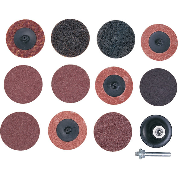 75mm QUICK CHANGE SURFACEPREPARATION DISC KIT (13-PC) 692.42