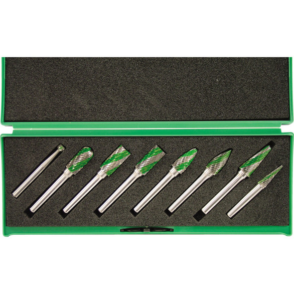 SPEEDWAY DUALCUT CARBIDEBURR SET 6mm SHANK 8-PCE 2003.67