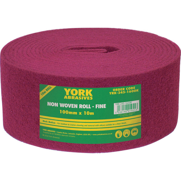 100mmx10M NON-WOVEN ROLL X/FINE MAROON 483.46