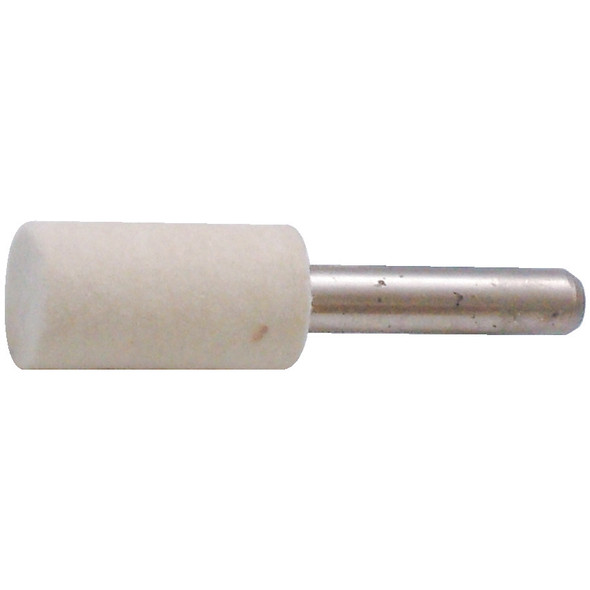 York 12mmx24mm Felt Bob Cylinder Type 6mm Shank