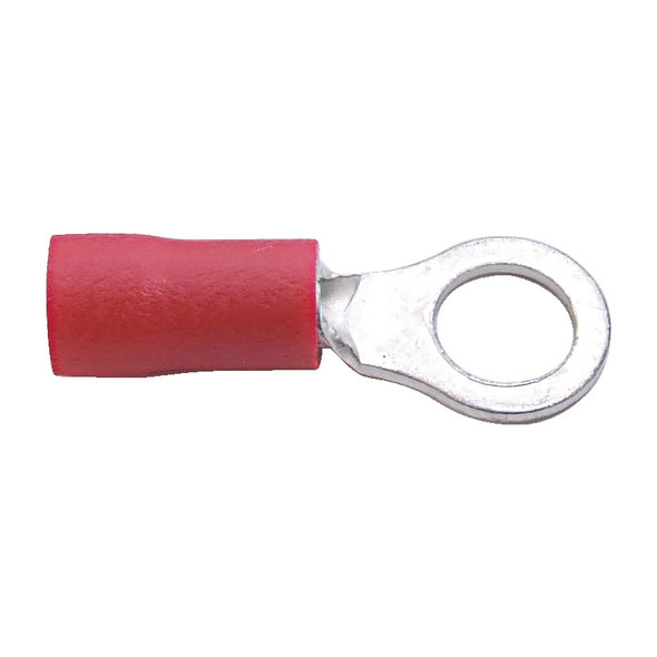 Kennedy 5.00mm Ring Terminal (Pk-100) Red
