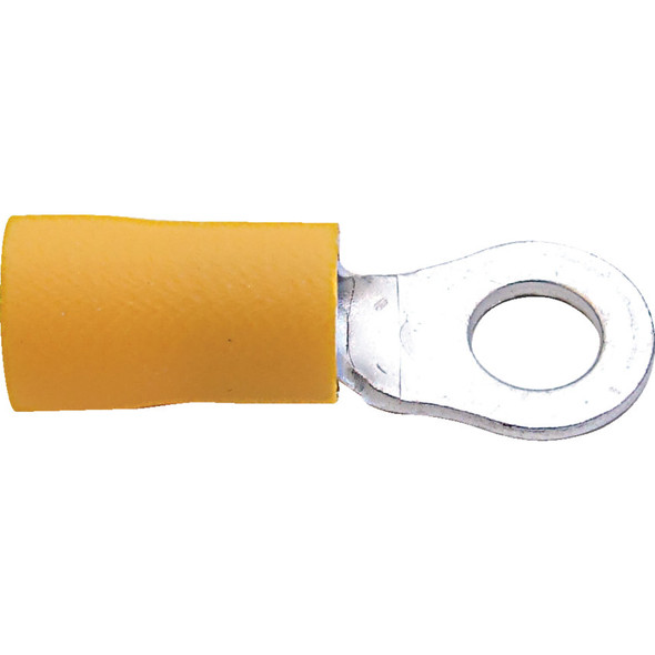 Kennedy 4.00mm Yellow Ring Terminal (Pk-100)