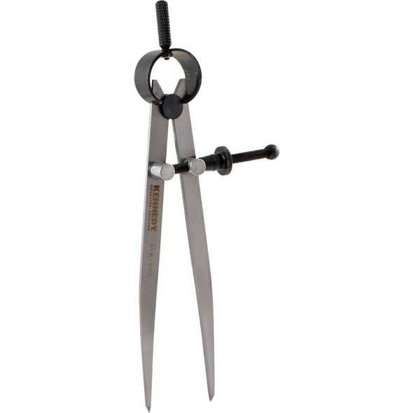 Kennedy 6" Spring Type Dividers-Solid Nut