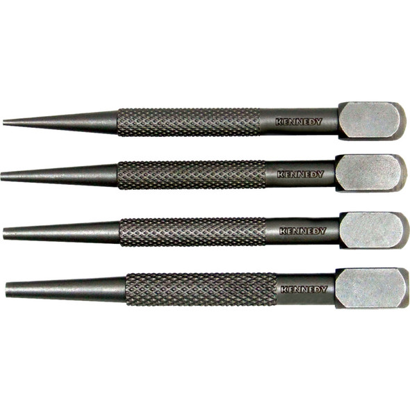 Kennedy Square Head Nail Punchesset Of 4