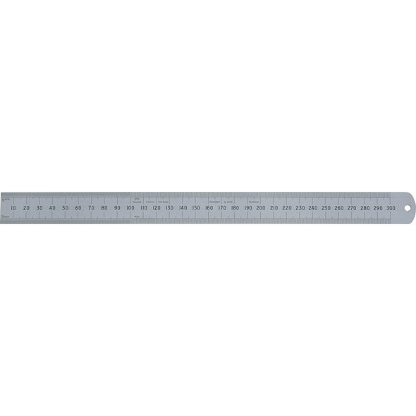 Kennedy 150mm/6" Flexible Rustless Ruler Square End