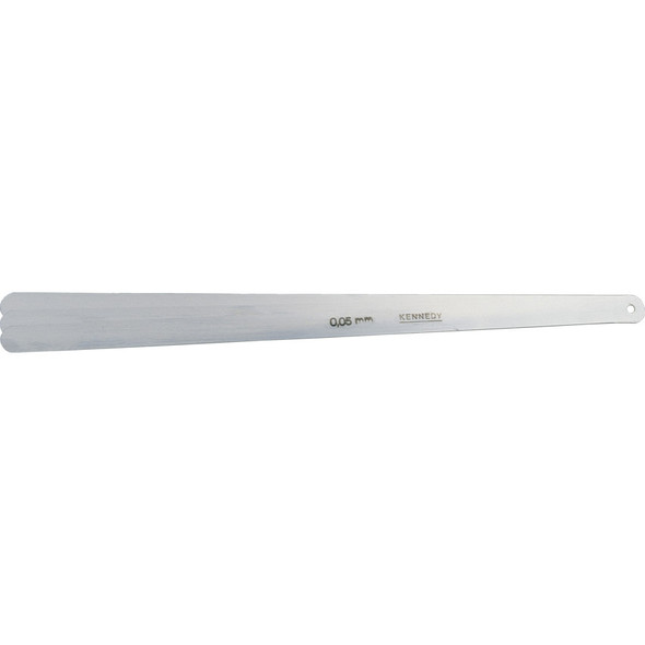 Kennedy 0.05mm X 12.7mm Feeler Strip 300mm Long