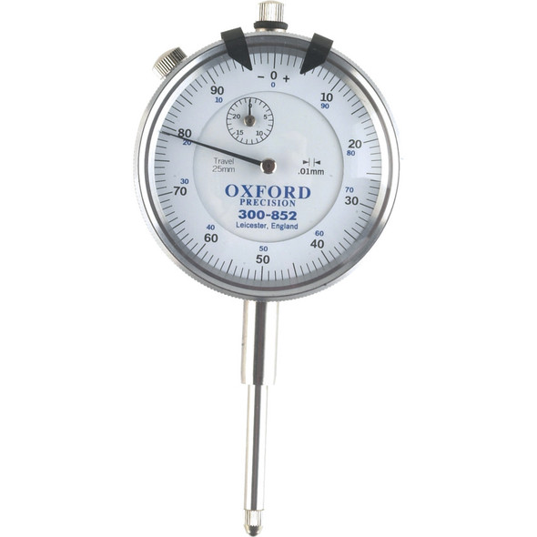 Oxford Plunger Dial Gauge 25mmx0.01mmx0-100