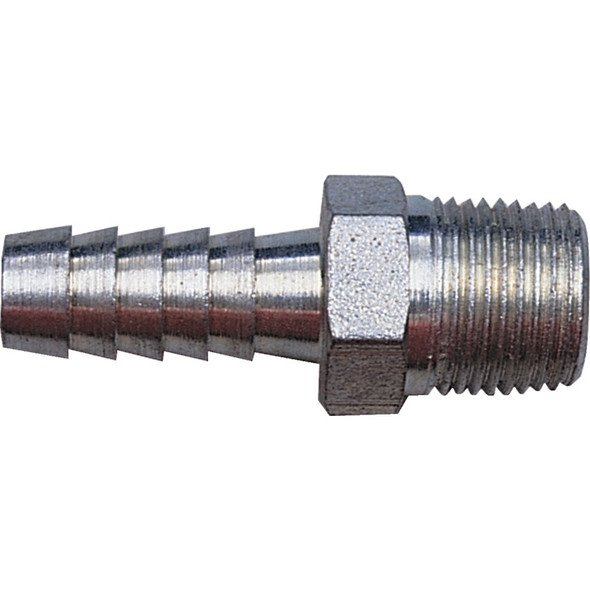 Pcl Hc1217 1/4" BSPTx3/8" Bore Male Thread Tailpiece