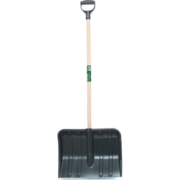 Rutland 465X370X1200mm Snow Shovel Wooden Handle