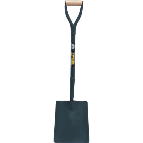 Sitesafe Solid Socket Steel Yd Square Mouth Shovel No.2