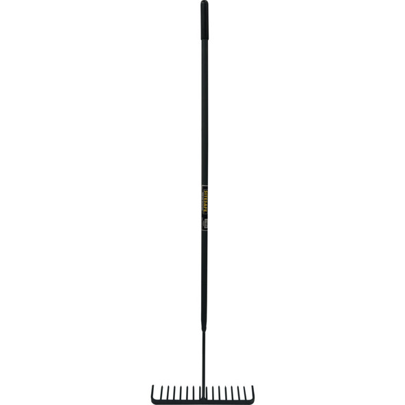 Sitesafe Steel Shaft Yd Tarmac Rake 16 Teeth Round