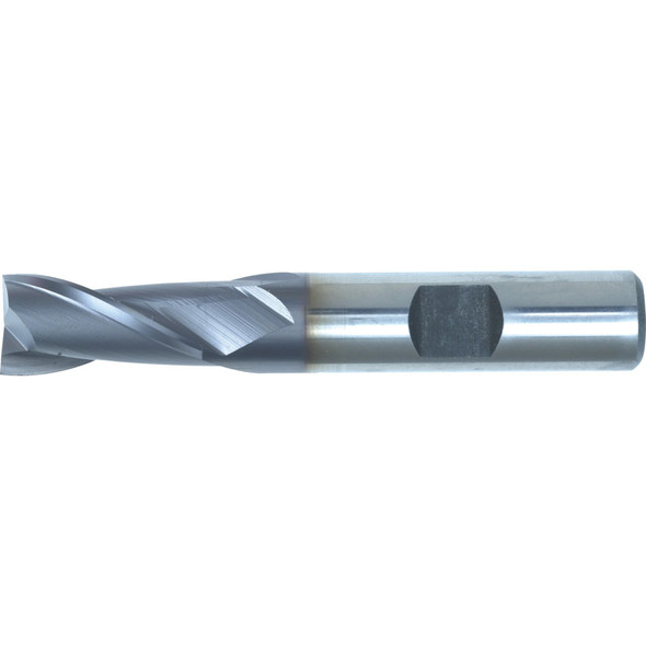 Swisstech 20.0 Weldon Std 2Fl Slot Drill-Ticn-8% Co
