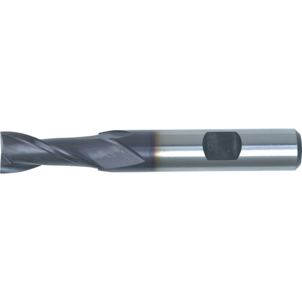 Swisstech 12.0 Weldon Std 2Fl Slot Drill-Tialn-8% Co