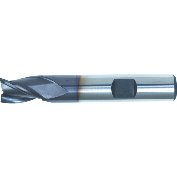 Swisstech 8.0 Weldon Short 3Fl Slot Drill-Tialn-8% Co