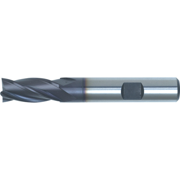Swisstech 4.0 Weldon Std End Mill-Tialn-8% Co Swisstech 4.0 Weldon Std End Mill-Tialn-8% Co